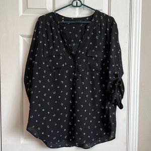 Torrid sheer blouse